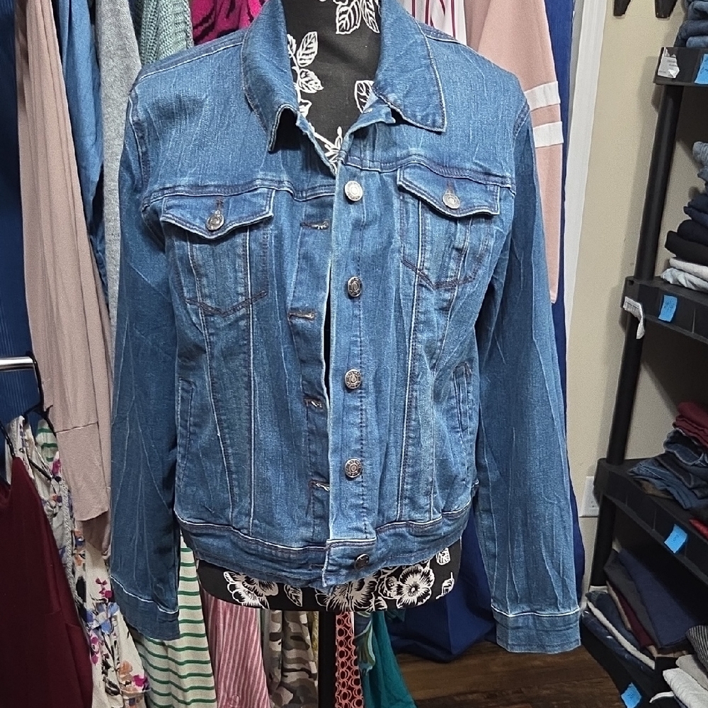 Nine West Indigo Jean Jacket